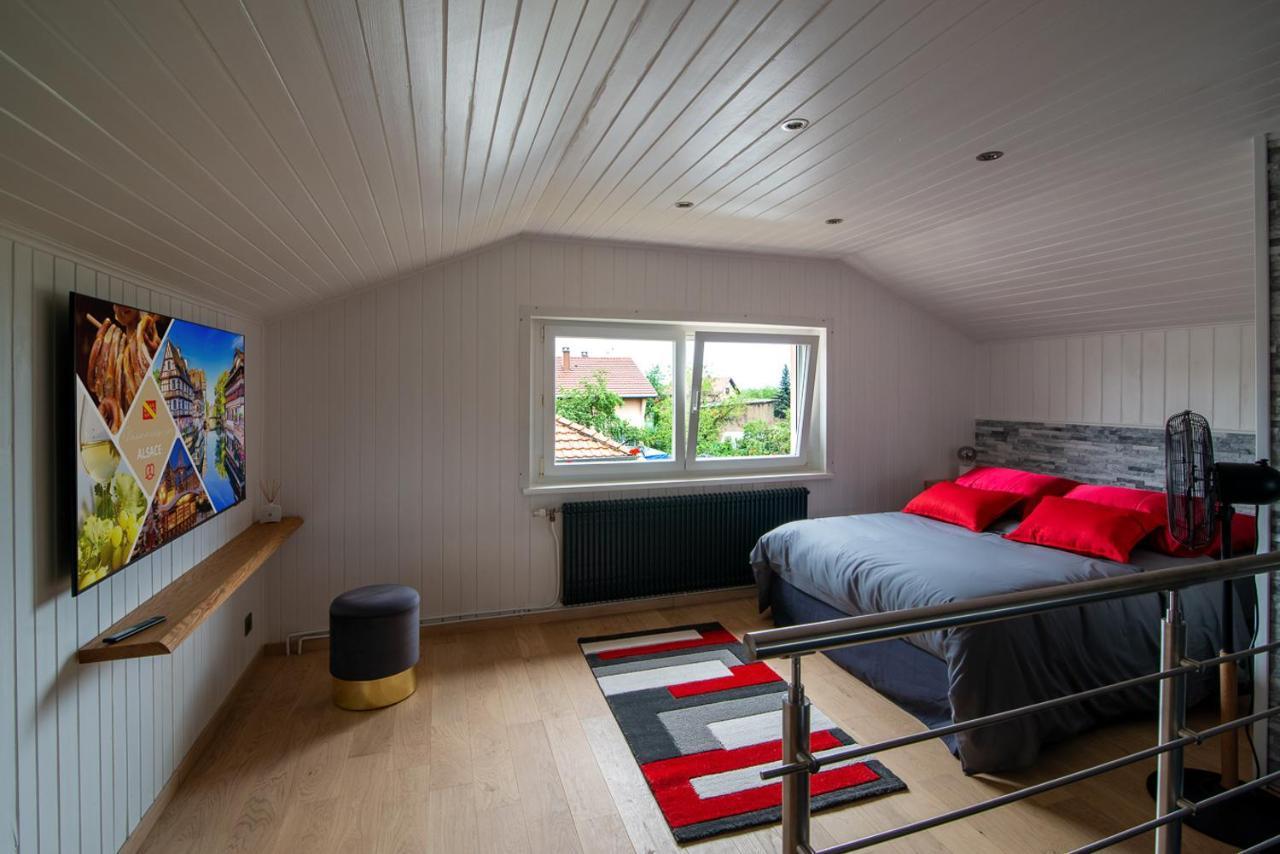 Gite Au Coeur De L'Alsace Maison Gatsby Staffelfelden Extérieur photo